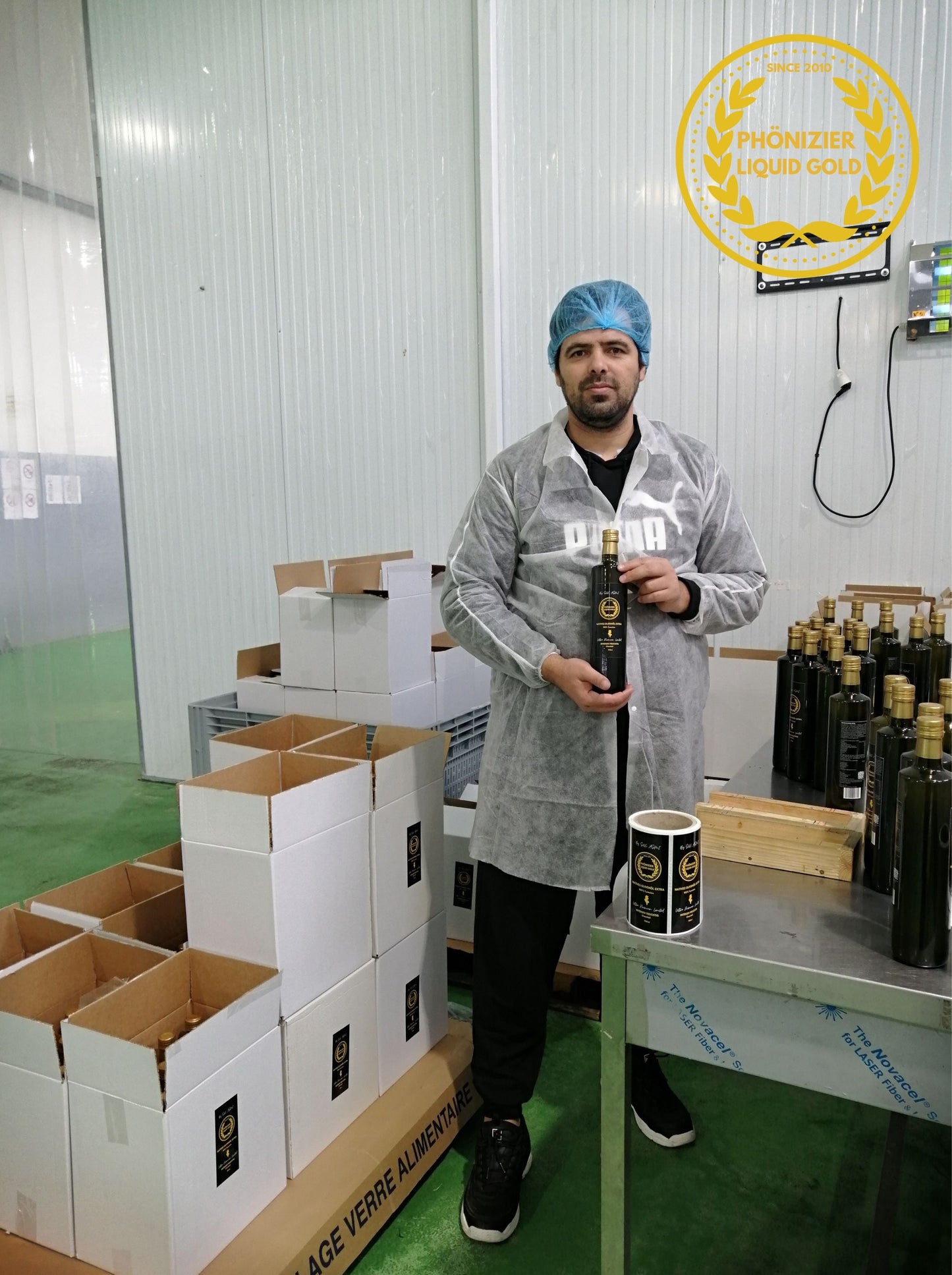 Ernte 2021/2022 Phönizier Liquid Gold - CHETOUI Natives Olivenöl Extra Virgin 750 ml niedriger Säuregehalt