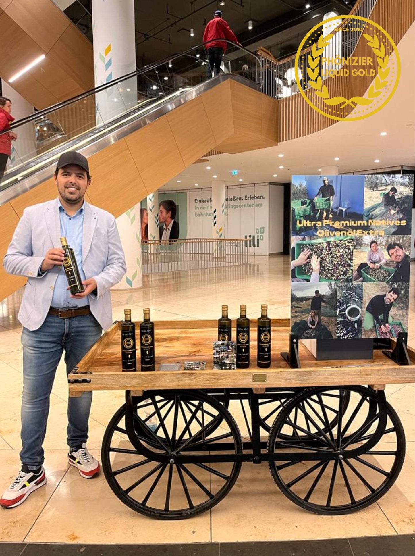 Ernte 2021/2022 Phönizier Liquid Gold - CHETOUI Natives Olivenöl Extra Virgin 750 ml niedriger Säuregehalt