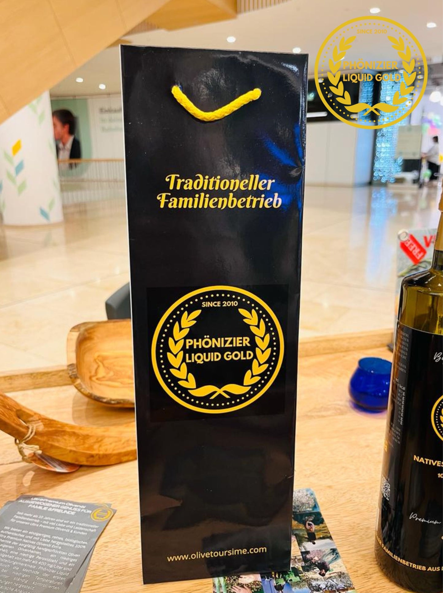 Ernte 2021/2022 Phönizier Liquid Gold - CHETOUI Natives Olivenöl Extra Virgin 750 ml niedriger Säuregehalt